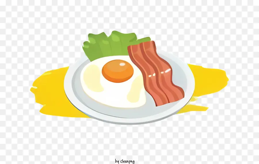 Nourriture，Bacon Et œufs PNG