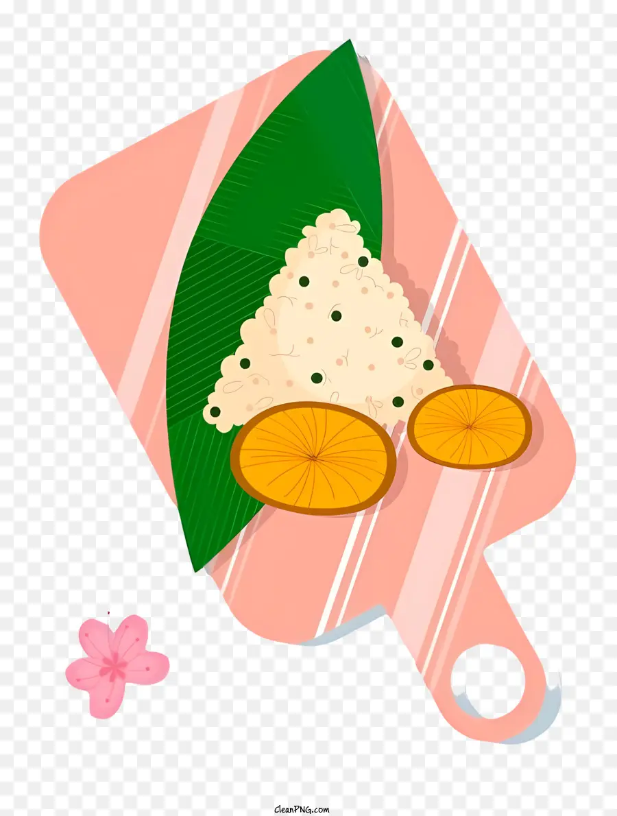 Cuisine Coréenne，Riz Et Oranges PNG