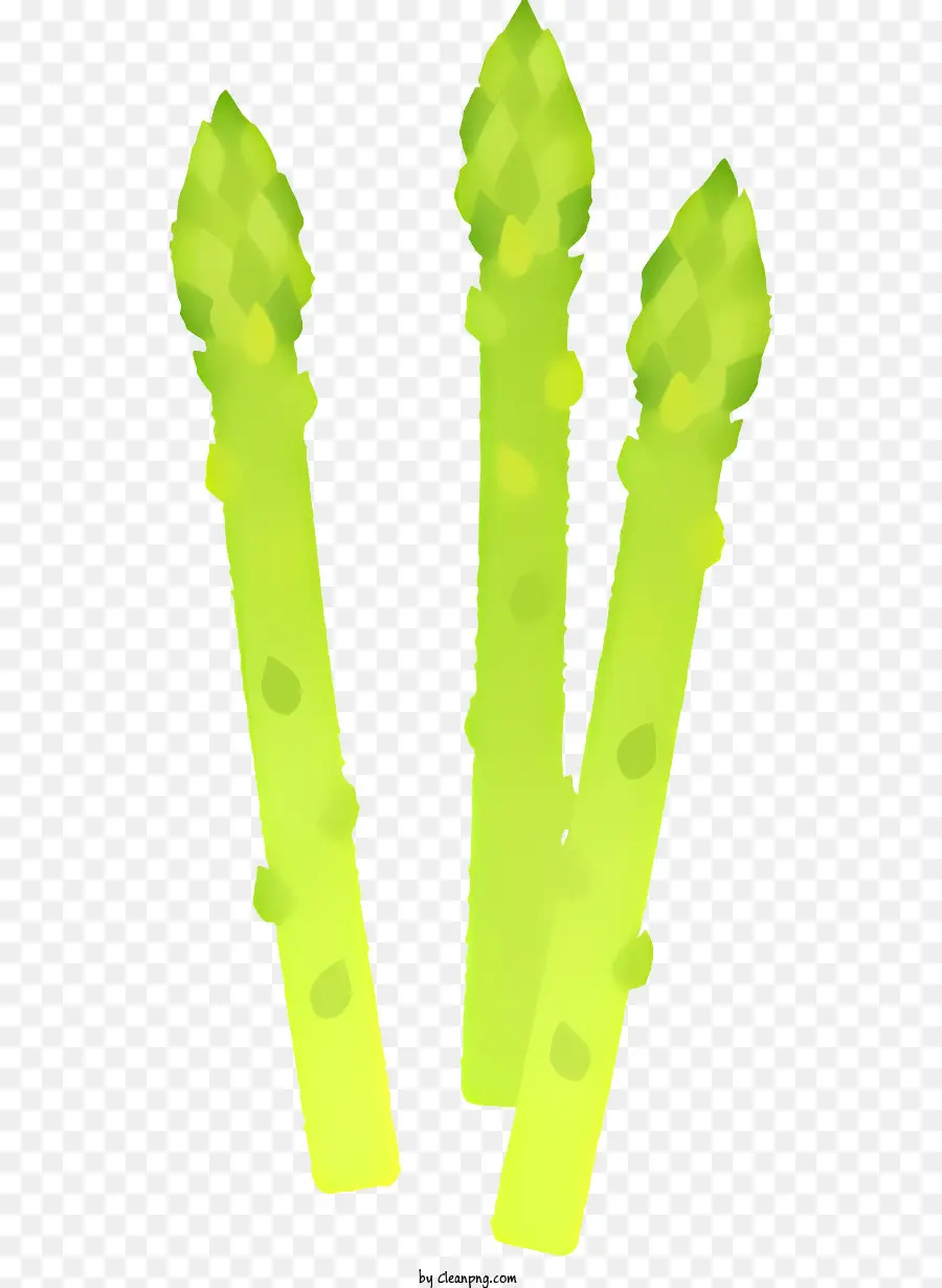 Dessin Animé，Asperges PNG