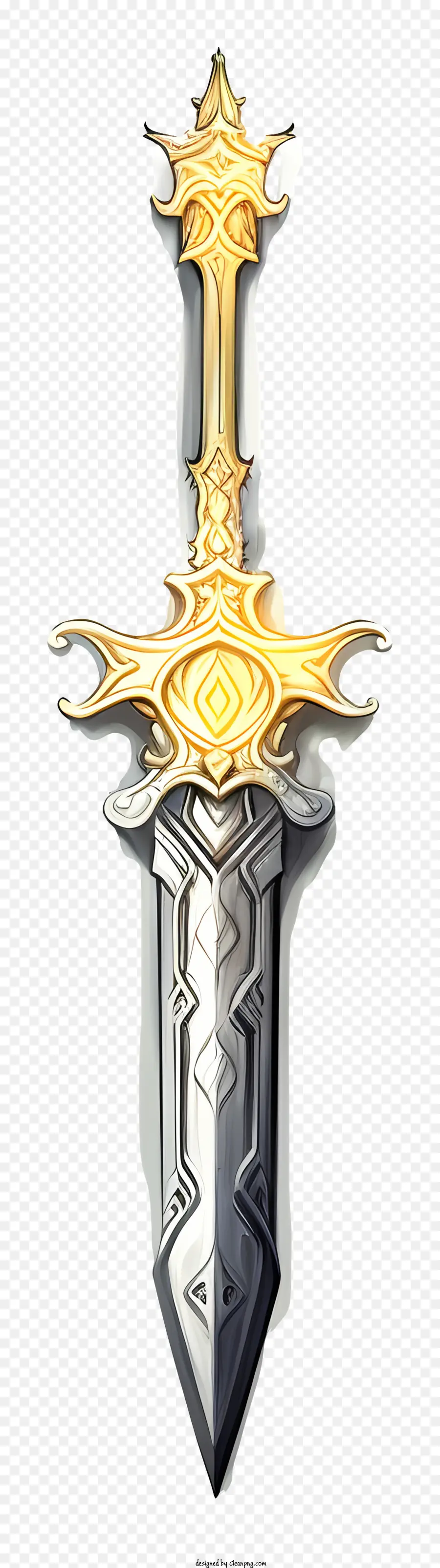 Sketch Diamond Sword，Couteau PNG