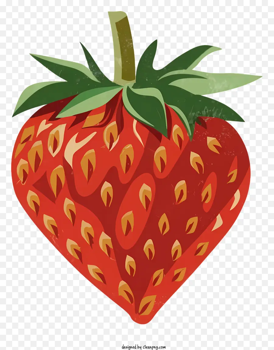 Dessin Animé，Fraise PNG