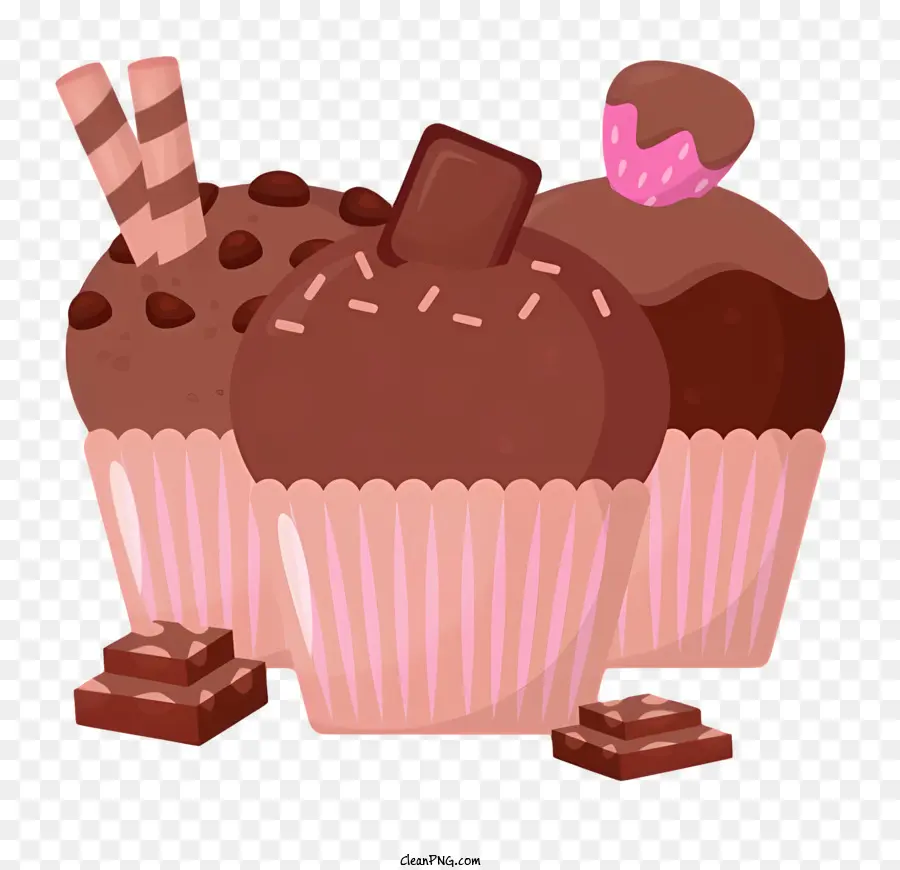 Journée Du Gâteau Au Chocolat，Petits Gâteaux Au Chocolat PNG