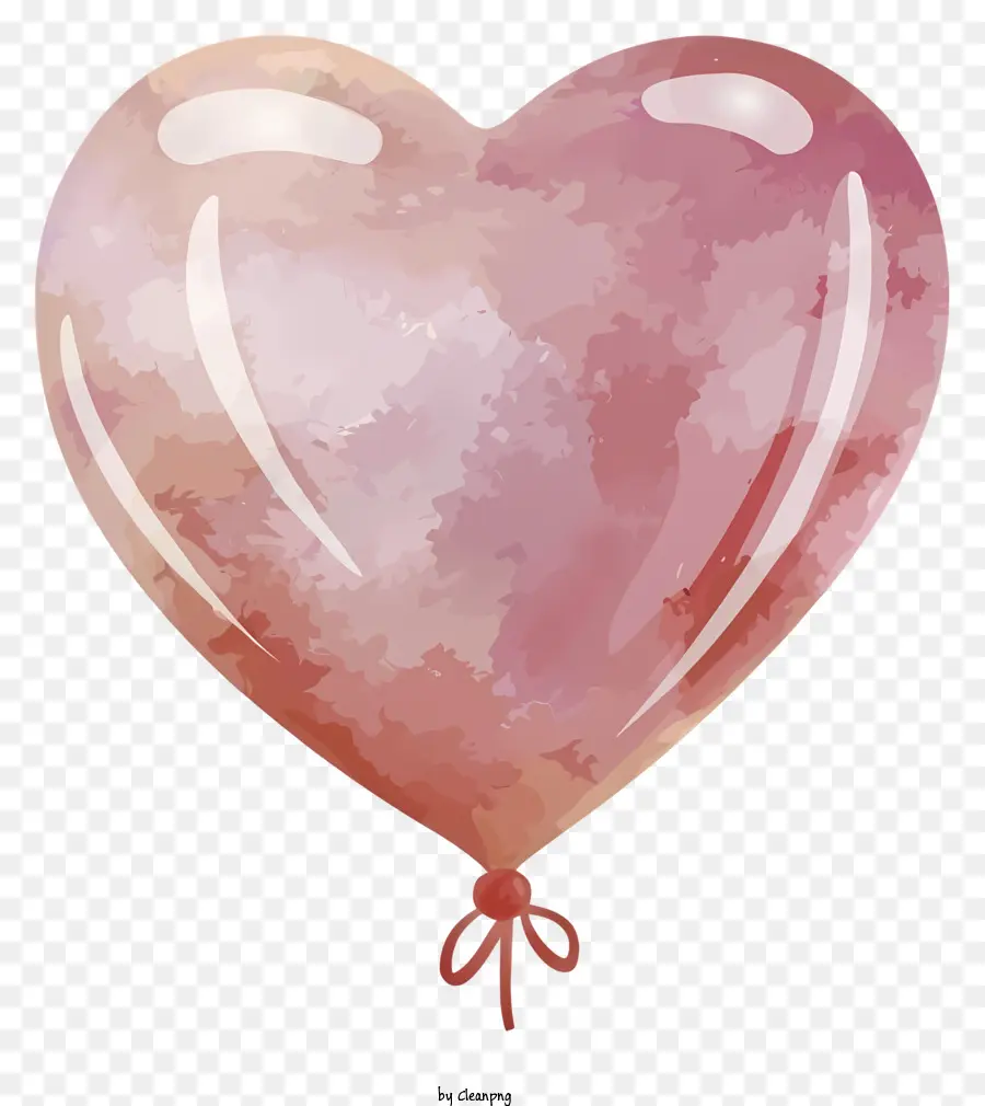 Dessin Animé，Ballon Coeur PNG