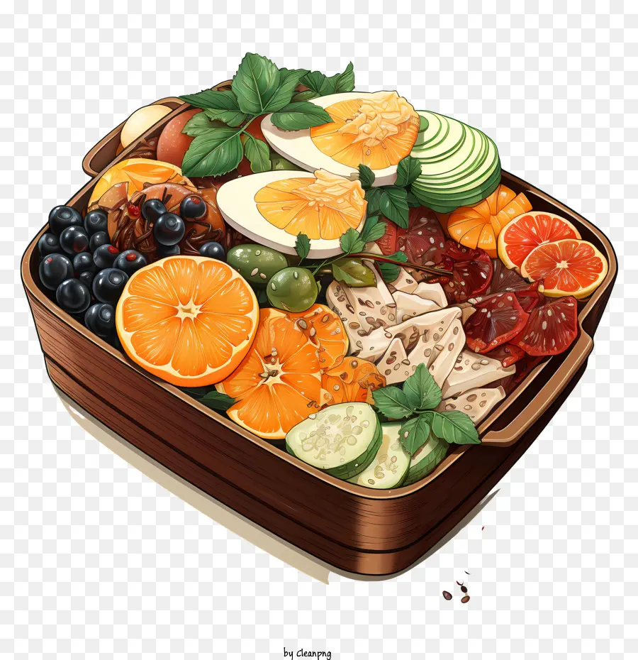 Boîte à Bento，Déjeuner PNG