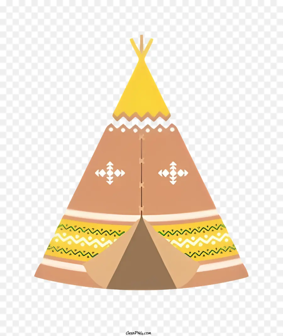 Tepee Amérindien，Conception De Tips PNG