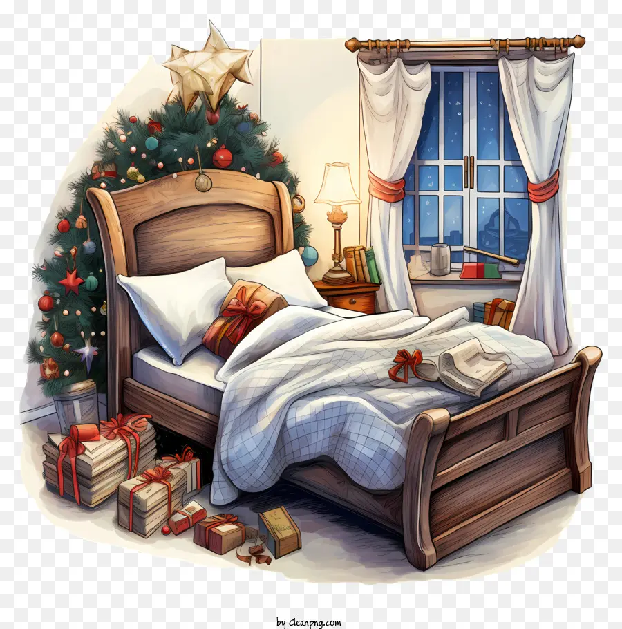 Dormir，Chambre De Noël PNG