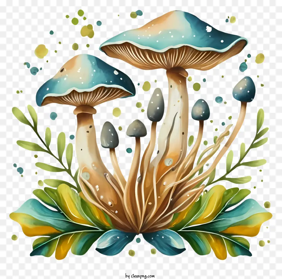 Dessin Animé，Champignons PNG