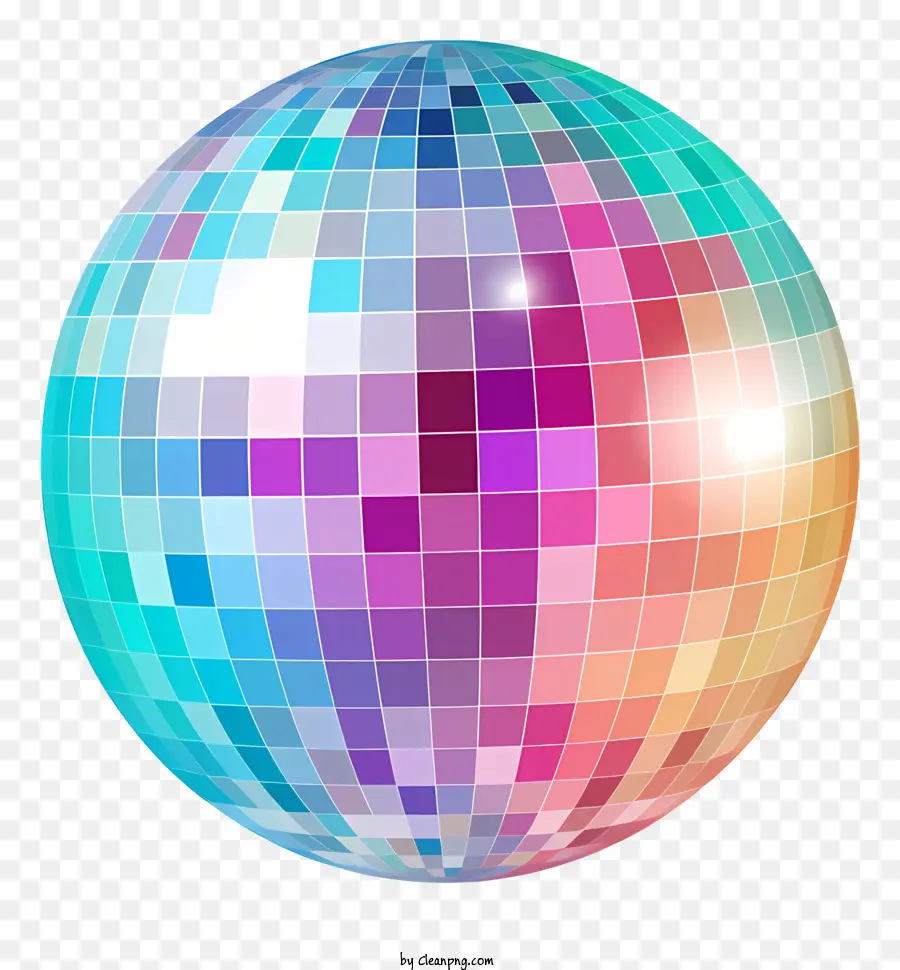 Nouvelle Année，Boule Disco PNG