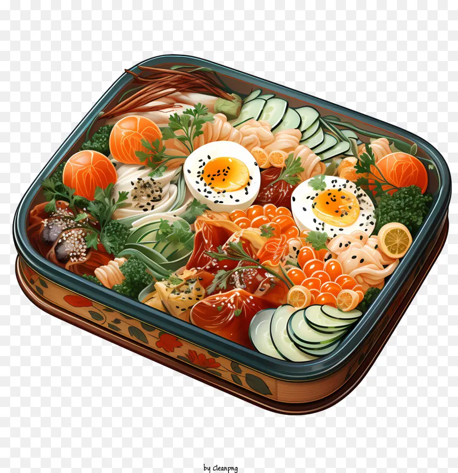 Boîte à Bento，Déjeuner PNG