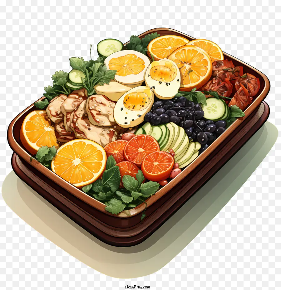 Boîte à Bento，Déjeuner PNG