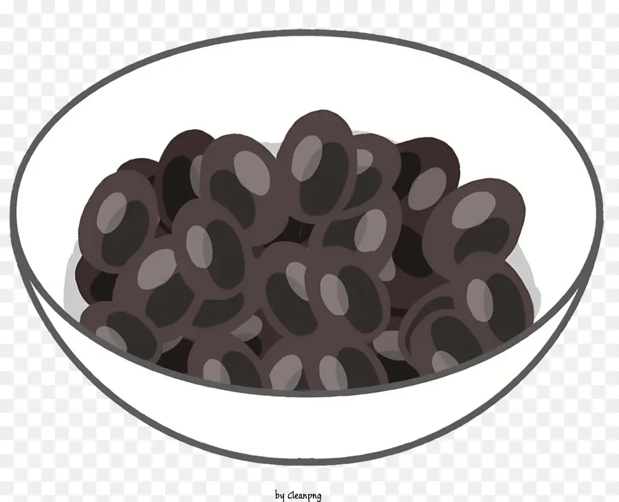 Icône，Olives Noires PNG