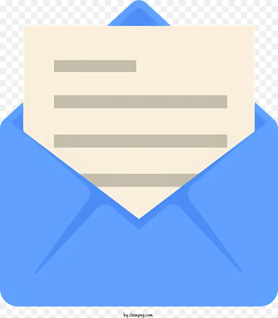 Enveloppe Bleue，Enveloppe Symbole PNG