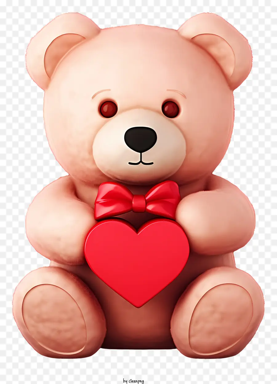 Ours En Peluche De La Saint Valentin Réaliste，Animal En Peluche PNG