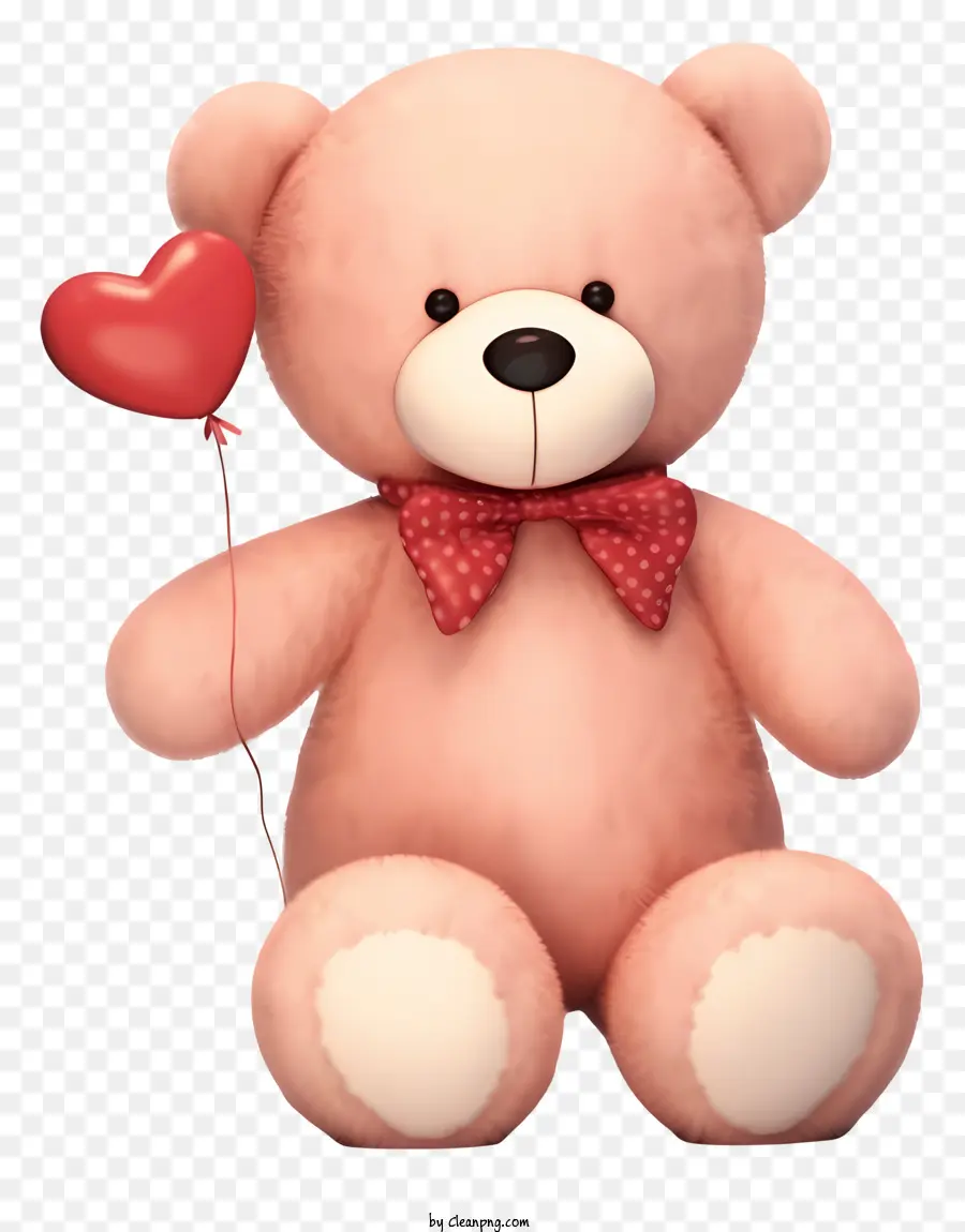 Ours En Peluche Réaliste Pour La Saint Valentin，Ours En Peluche Blanc PNG