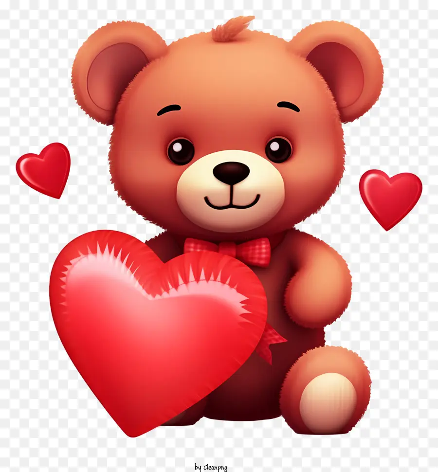 Emoji Ours En Peluche De La Saint Valentin，Nounours PNG