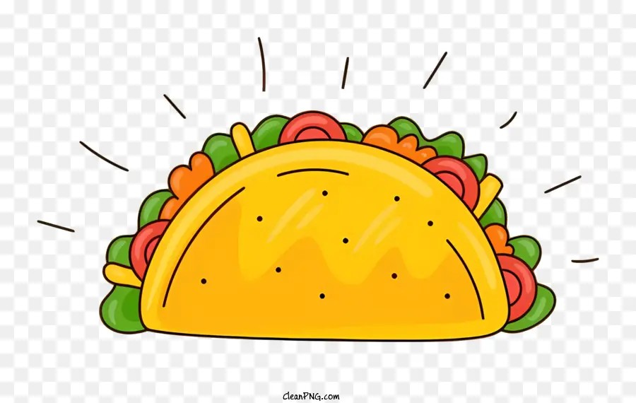 Tacos，Mexicain PNG