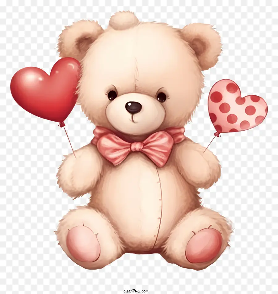 Adorable Ours En Peluche Pour La Saint Valentin，Ours En Peluche Mignon PNG