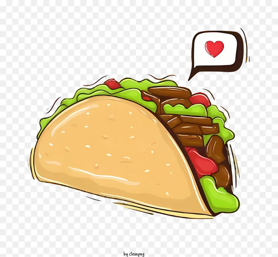 Tacos，Mexicain PNG