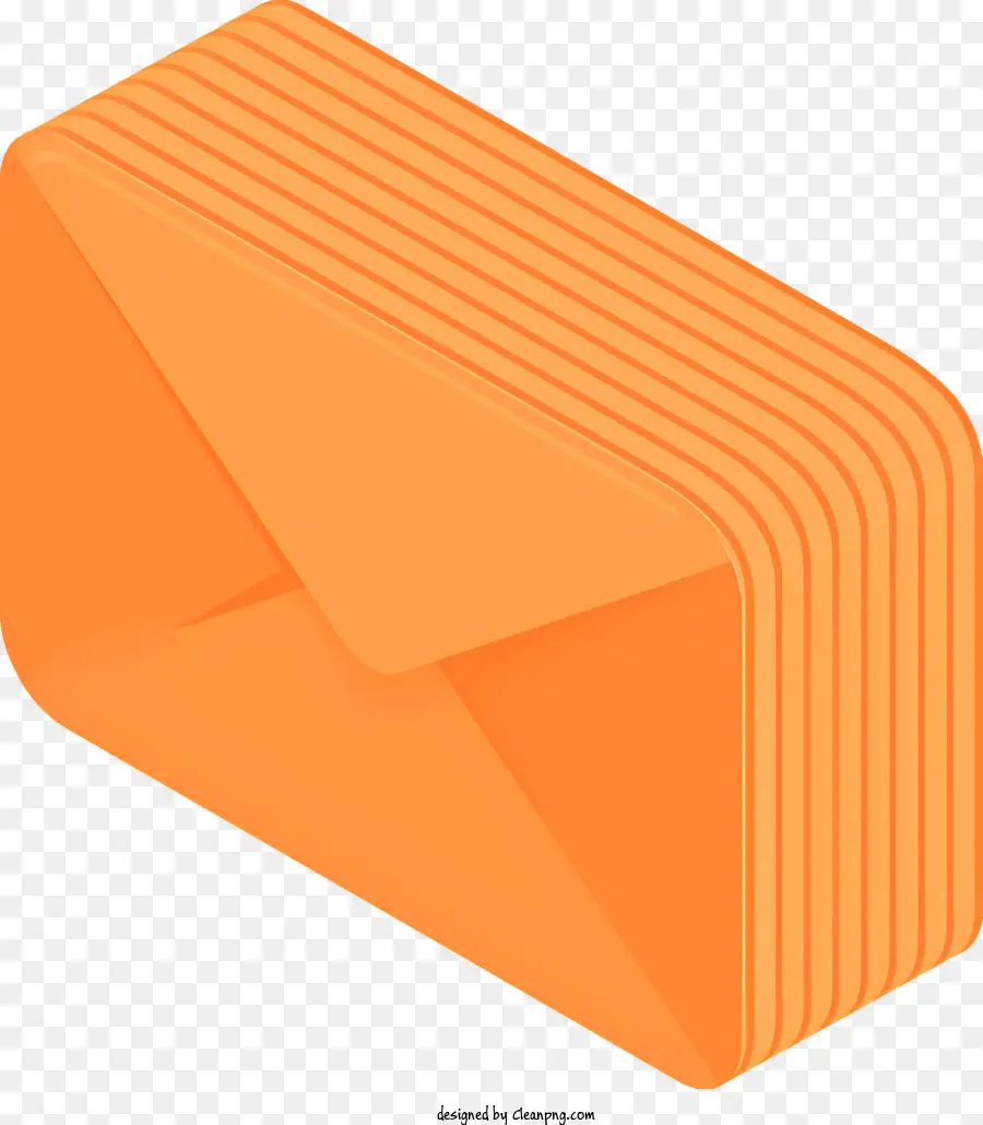 Orange Enveloppe，E Mail PNG