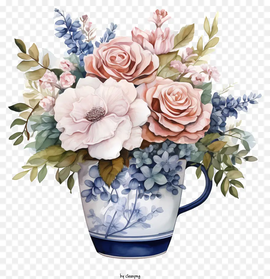 Fleurs De Café，Bouquet De Fleurs PNG