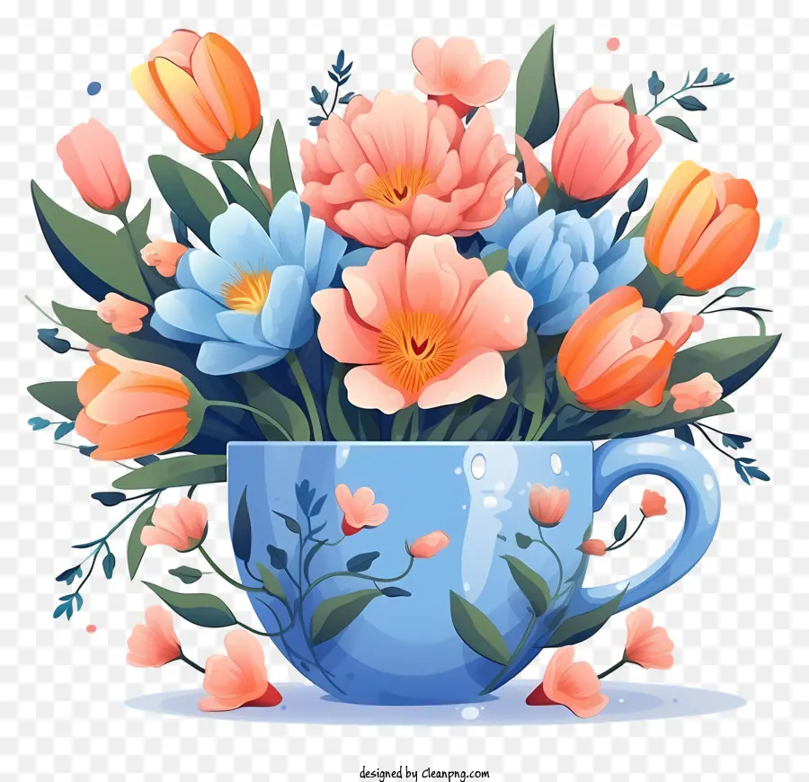 Fleurs De Café，Bouquet De Fleurs PNG