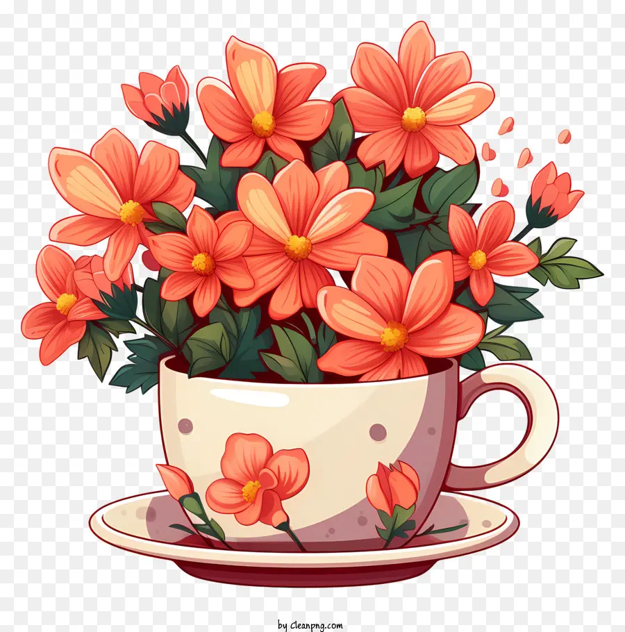 Fleurs De Café，Coupe De Fleurs PNG