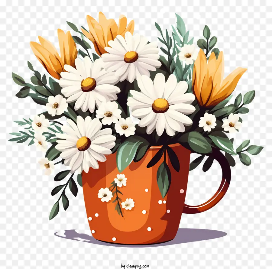 Fleurs De Café，Bouquet De Fleurs PNG