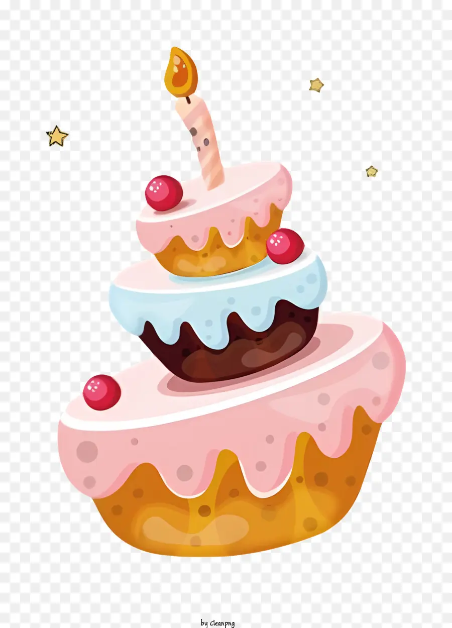 Gâteau D'anniversaire，Gâteau Décorations PNG