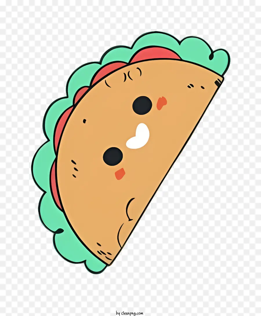 Taco，Taco Souriant PNG