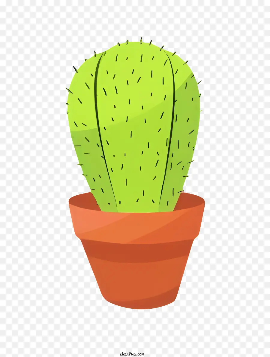 Flèche，Cactus En Pot PNG