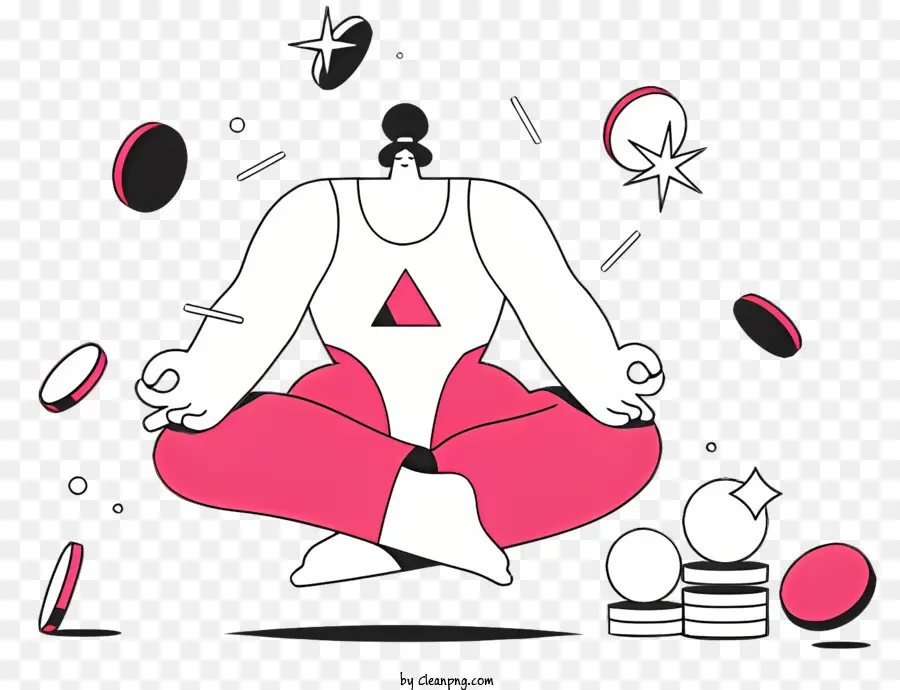 Yoga，La Méditation PNG