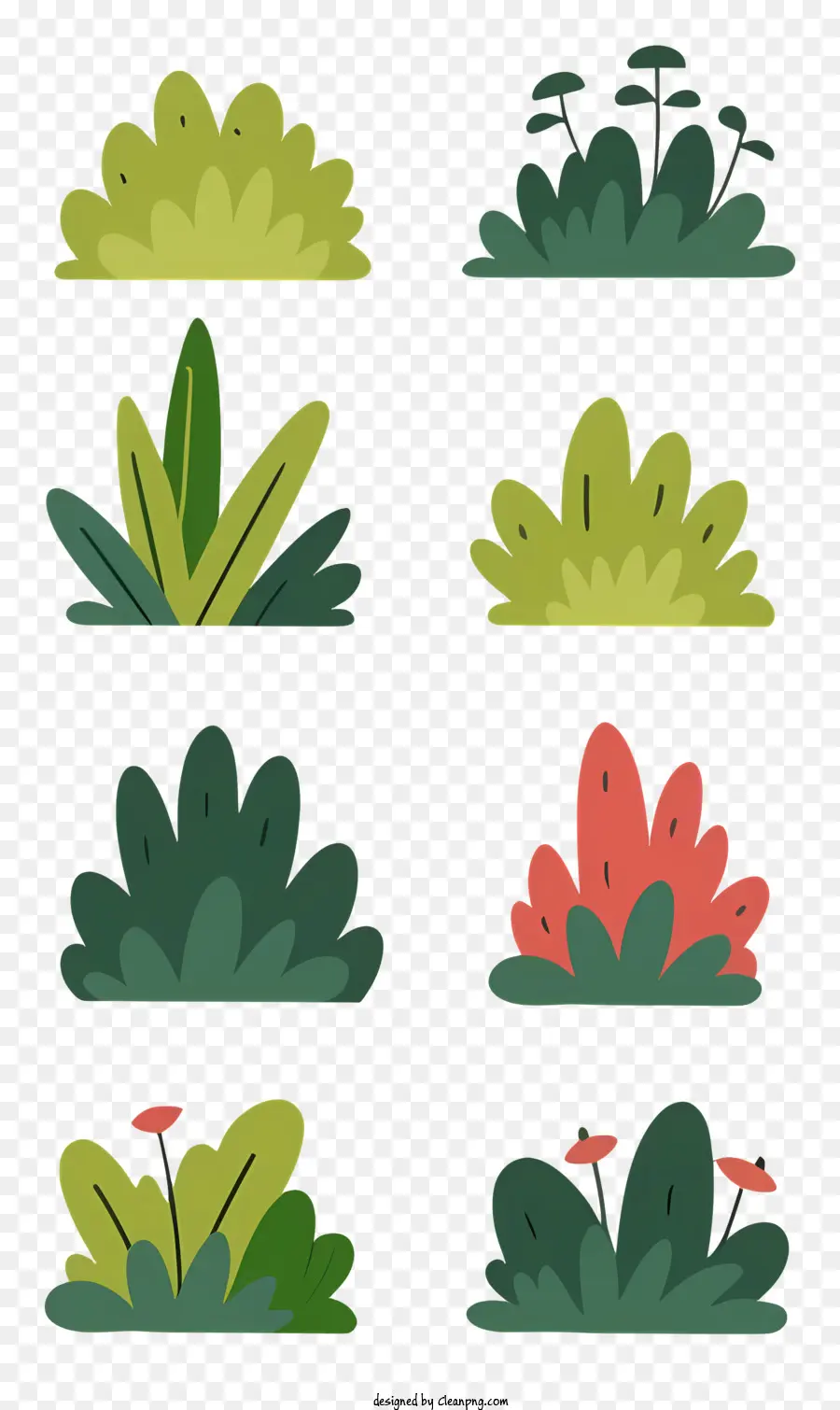 Dessin Animé，Les Plantes PNG