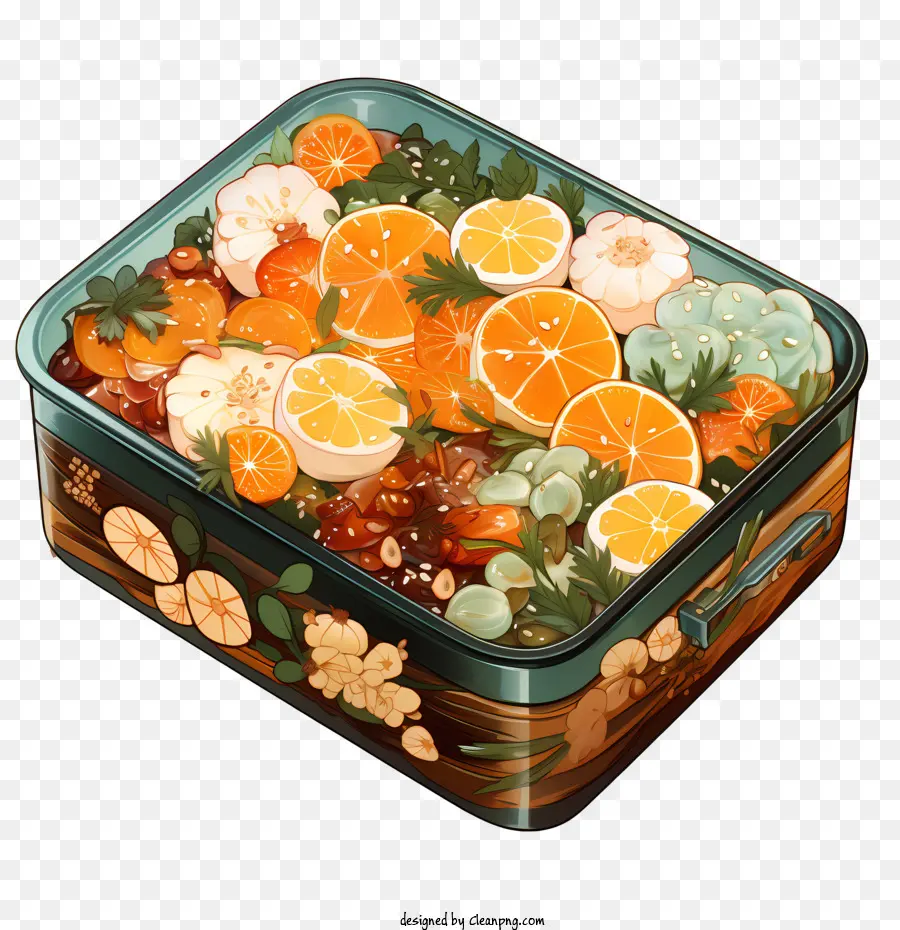Bento Box，Récipient De Fruits Et Légumes PNG