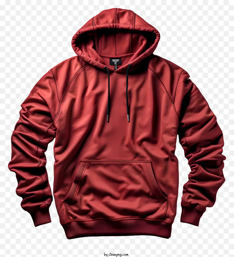 Sweatshirt à Capuche，Sweat à Capuche Rouge PNG