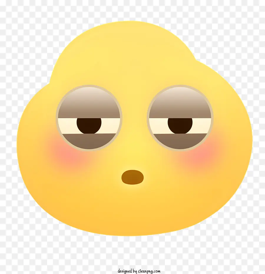 Le Visage Souriant Jaune，Surpris Emoji PNG