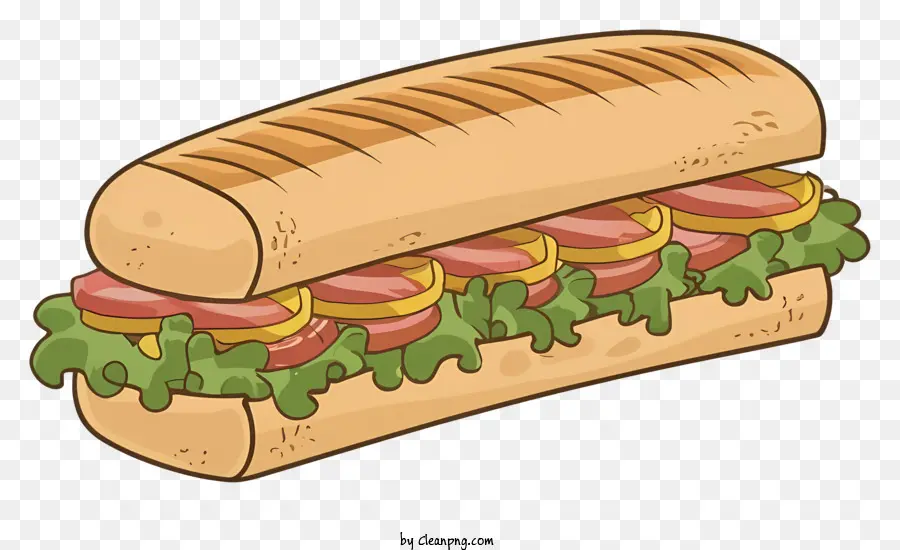 Dessin Animé，Hot Dog PNG