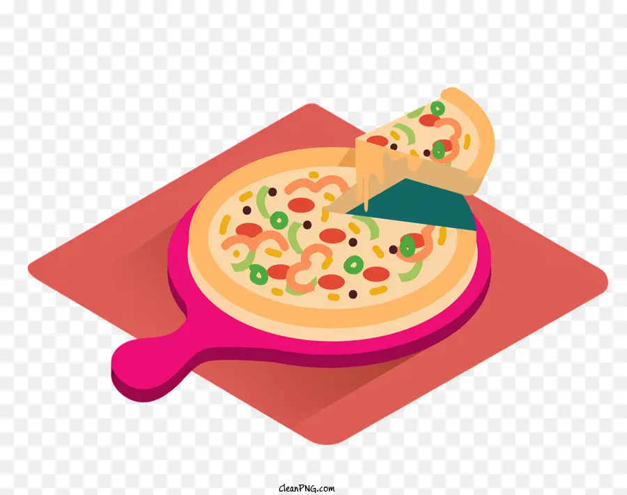 Pizza，Tranche PNG