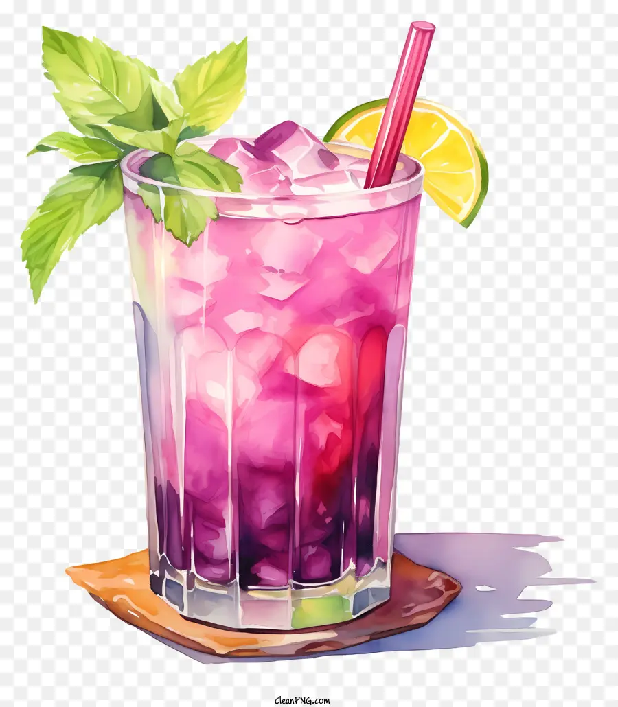 Cocktail，Rose Boisson PNG