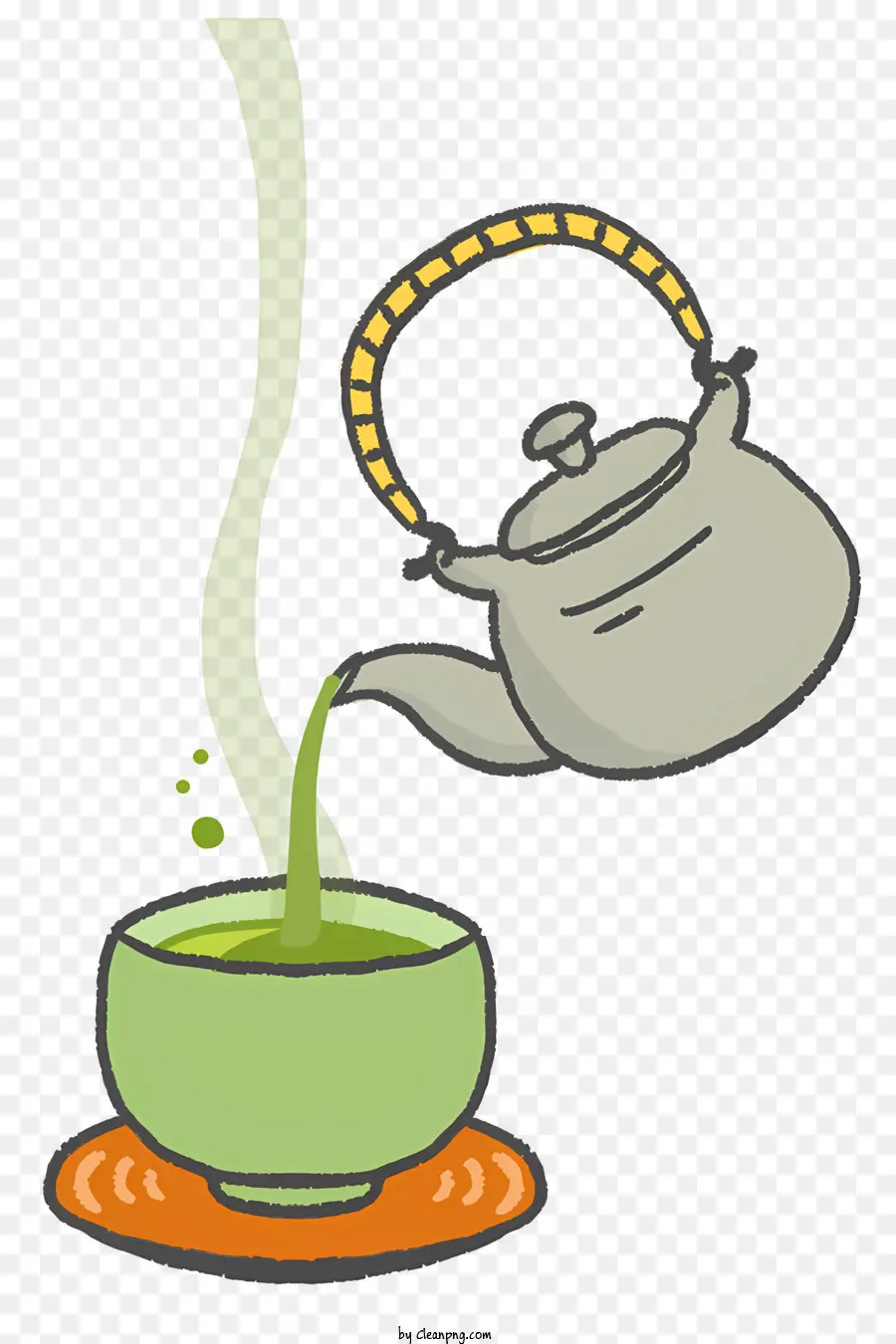 Thé Vert，Petit Bec PNG