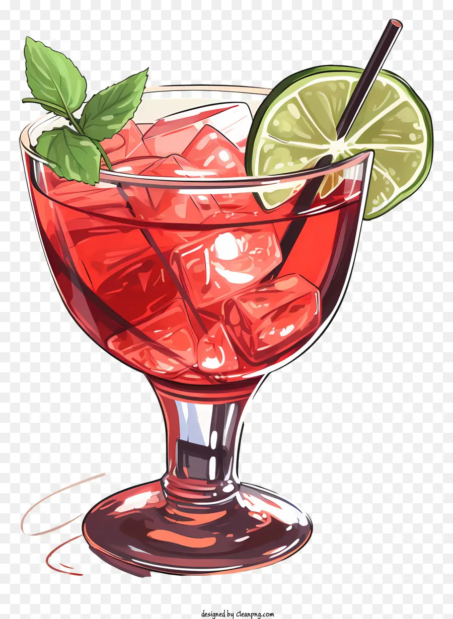 Cocktail，Boisson Rouge PNG
