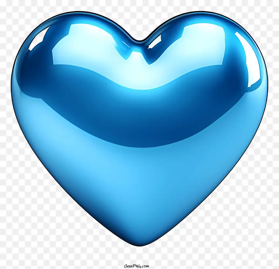 Cœur，Coeur Bleu PNG