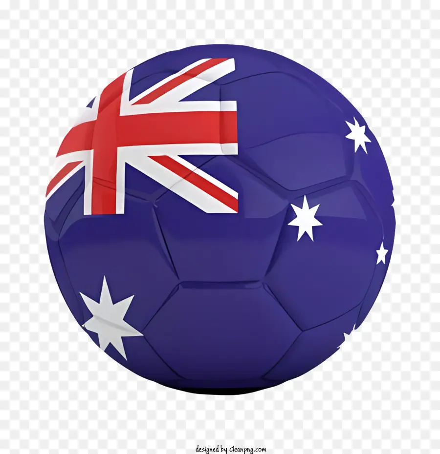 Football Australien，Football Avec Drapeau Australien PNG