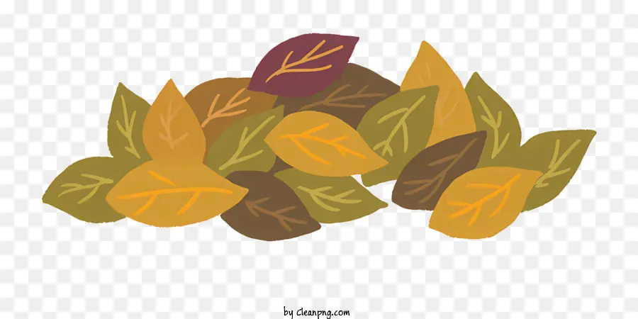 Les Feuilles De L'automne，Feuillage D'automne PNG