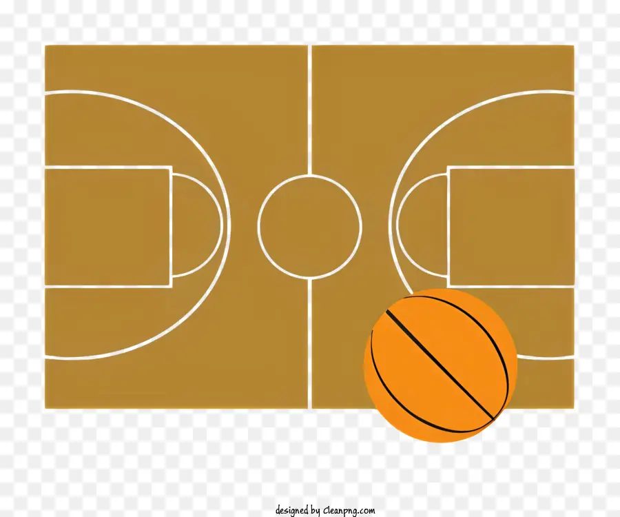 Cour De Basket Ball，Cerceau De Basket Ball PNG