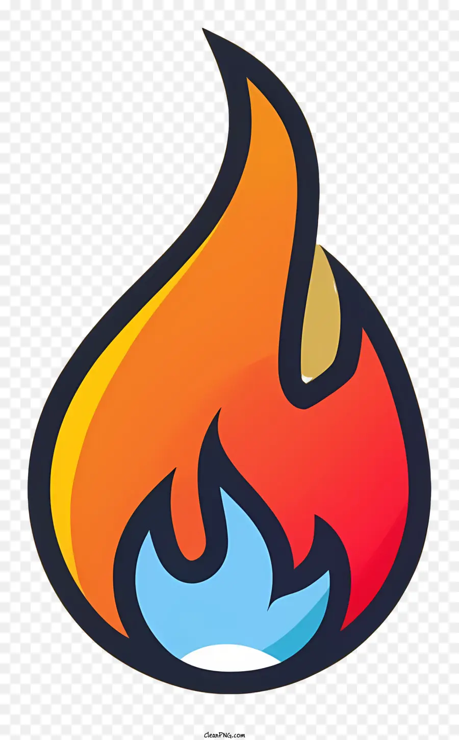 Dessin Animé，La Flamme Du Logo PNG