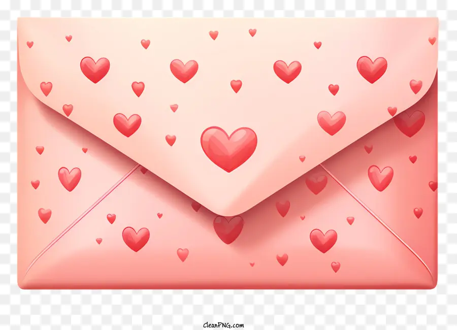 Enveloppe Coeur，Enveloppe PNG