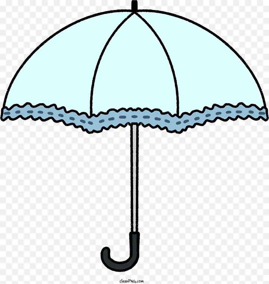 Icône，Parapluie Bleu PNG