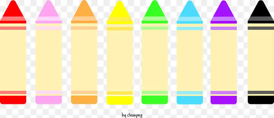 Icône，Crayons De Couleur PNG