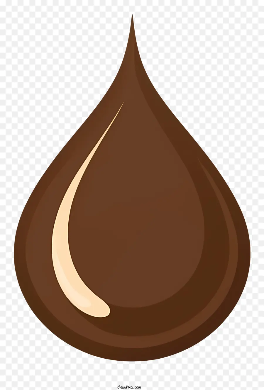 Dessin Animé，Goutte De Chocolat PNG