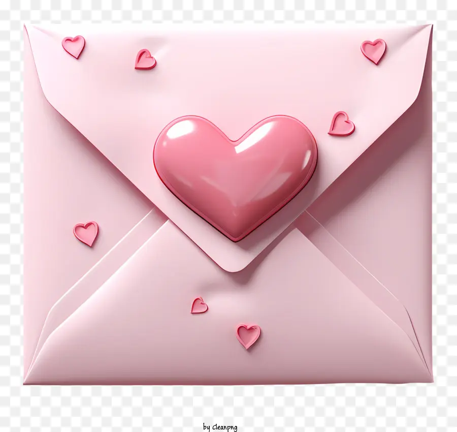 Enveloppe，Heartshaped Enveloppe PNG